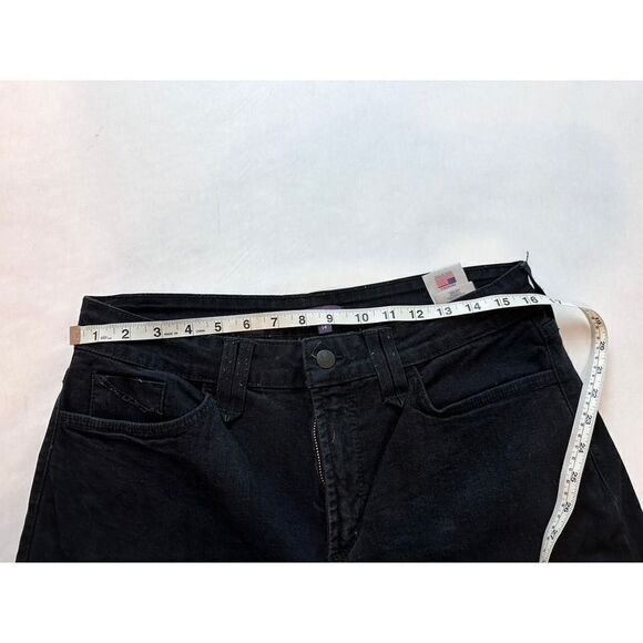 NYDJ Jeans Straight High Rise Black - Women's Size 14 - Picture 2 of 8